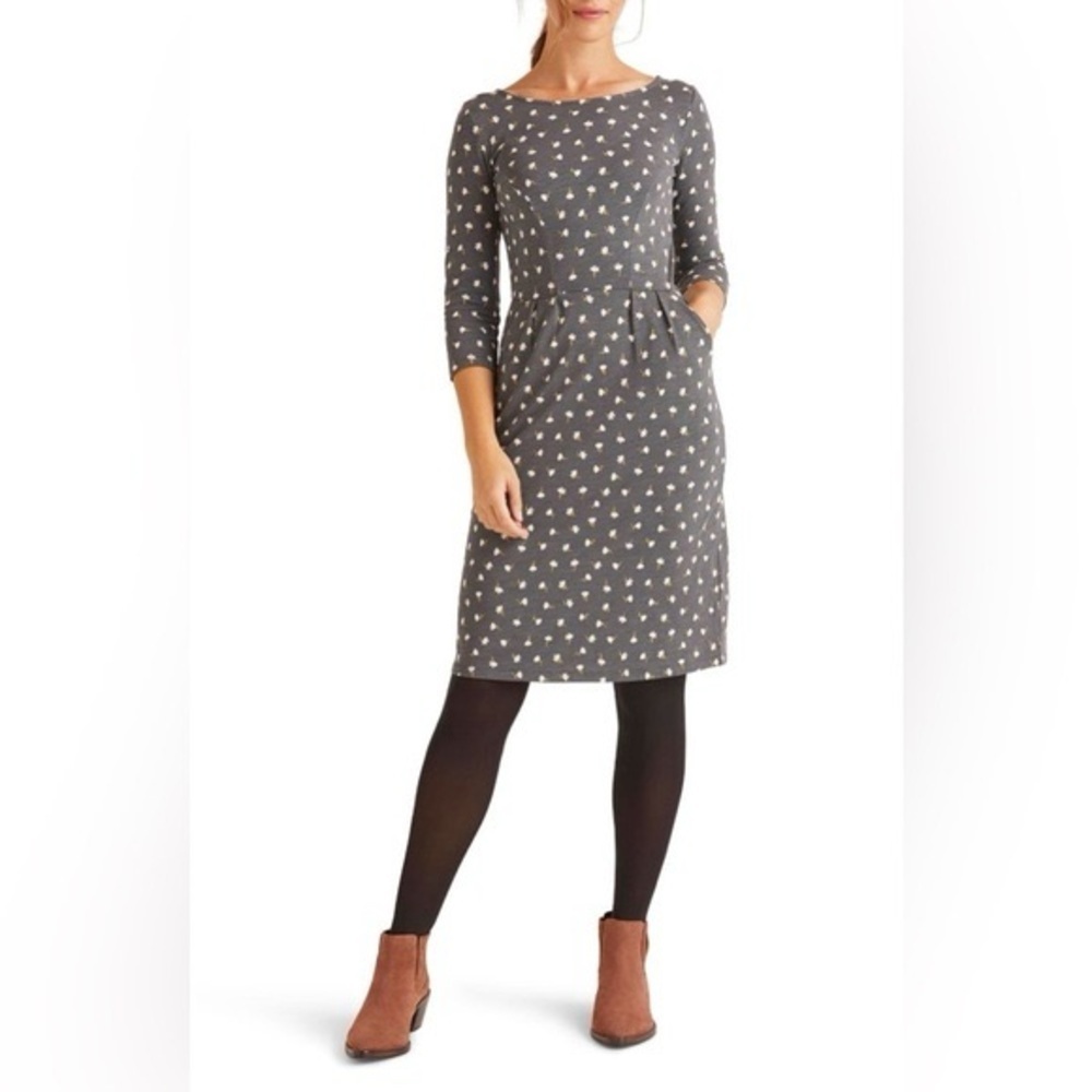 Boden penny floral jersey dress size 16R